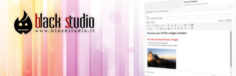 Black Studio TinyMCE Rich Text Editor - 47 Best WordPress Website Widgets to Make Your Website Feature-Rich - ULTRAdvice-min