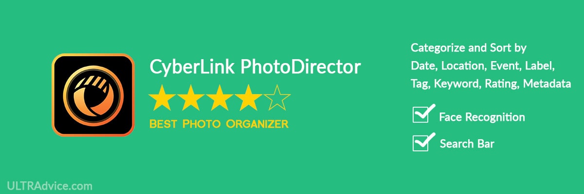 CyberLink PhotoDirector - Best Photo Organizing Software - ULTRAdvice.com