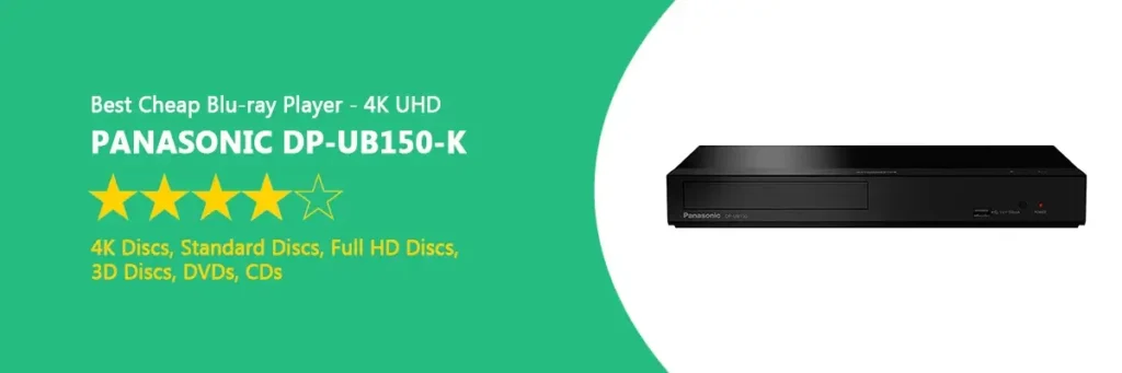 Panasonic DP-UB150 - Best Cheap Blu-ray Player - ULTRAdvice