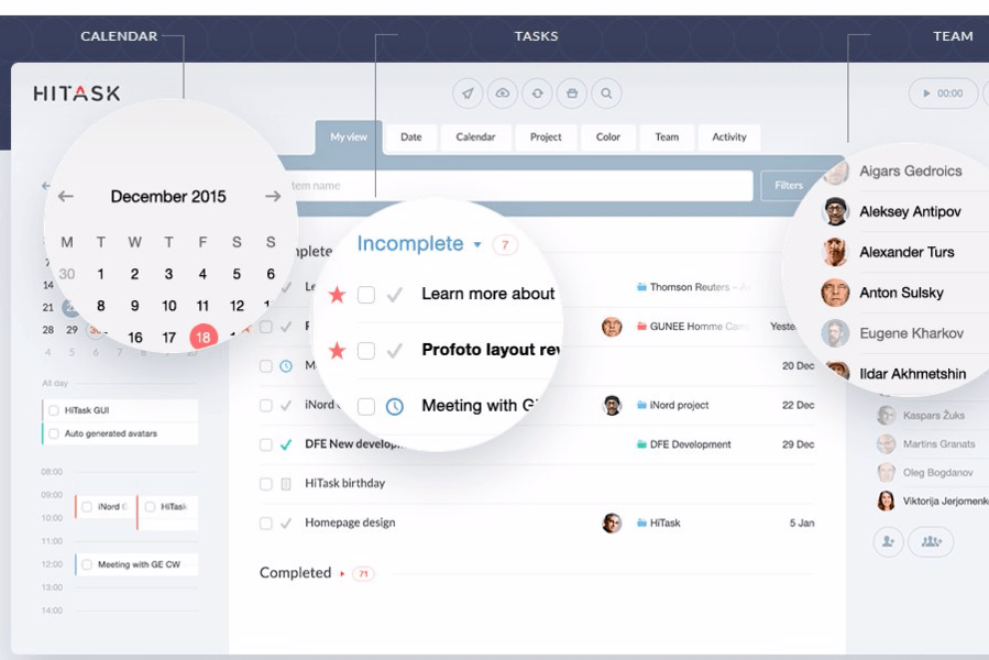 Hitask - Best Free Task Management Software - ULTRAdvice.com-min