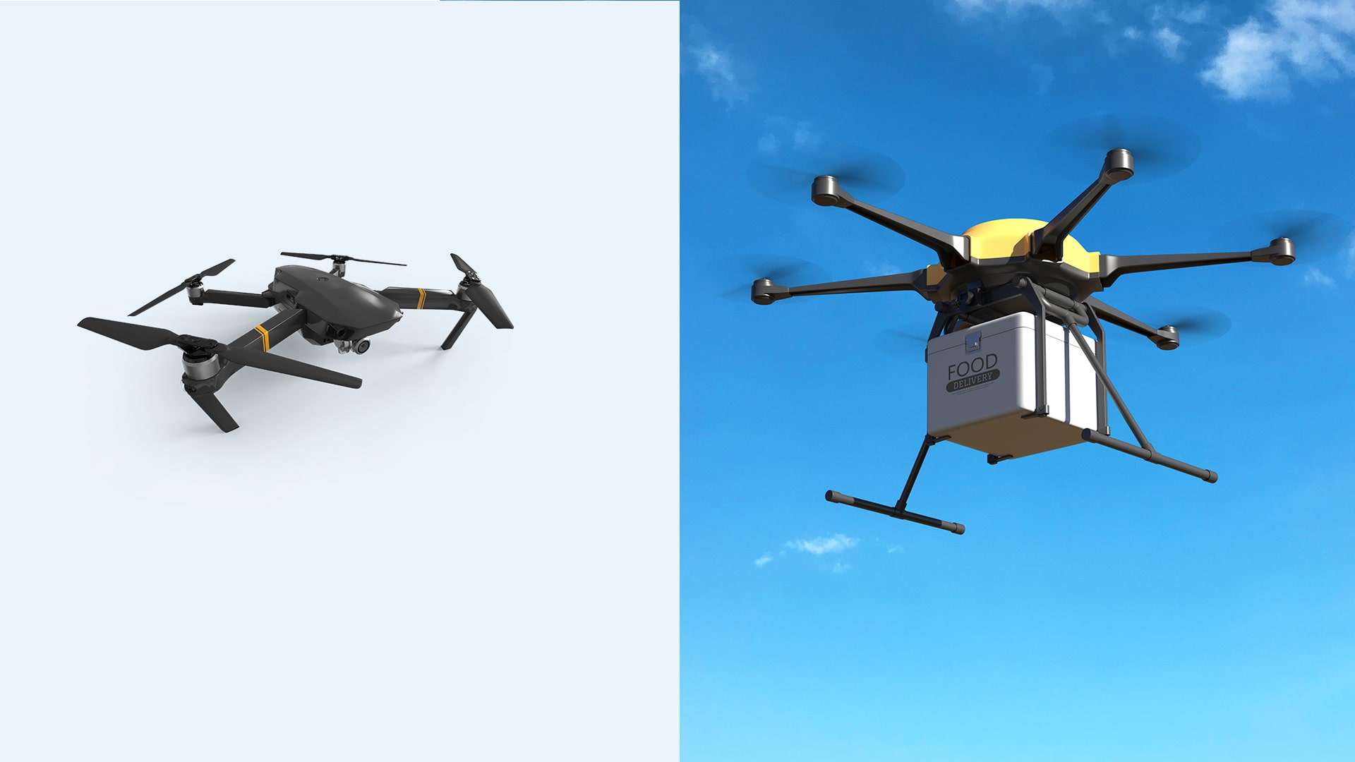 2 Types of Drone Depending on the Purpose - How Much Weight Can A Drone Lift - ULTRAdvice