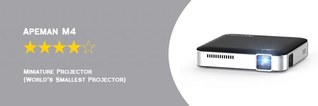 Apeman M4 - Best Miniature Projector - World's Smallest Projector - ULTRAdvice.com
