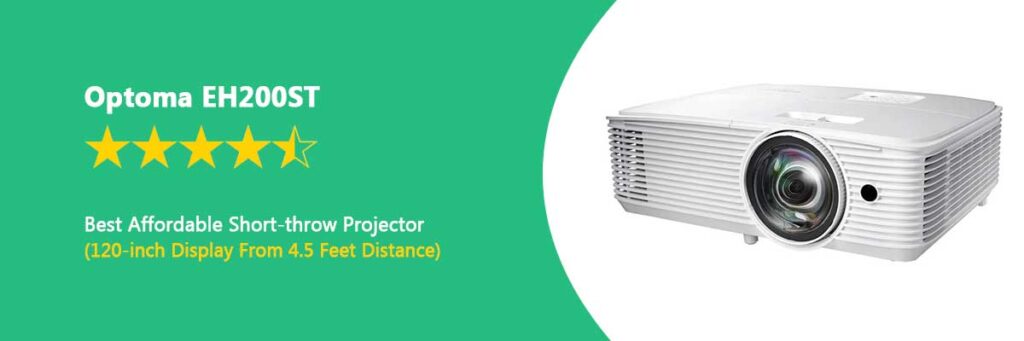 Optoma EH412ST - Best Budget-friendly Short Throw Projector